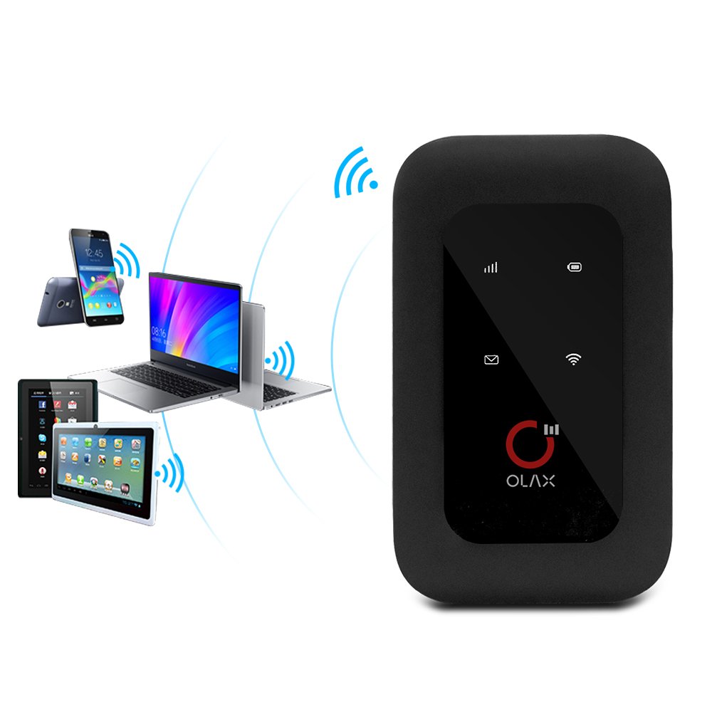 Olax WD680 cat4 2100mah Mobile Wifi Hotspot 3G 4G LTE 150Mbps Moden B1/3/5/8 Wifi Wireless Routers